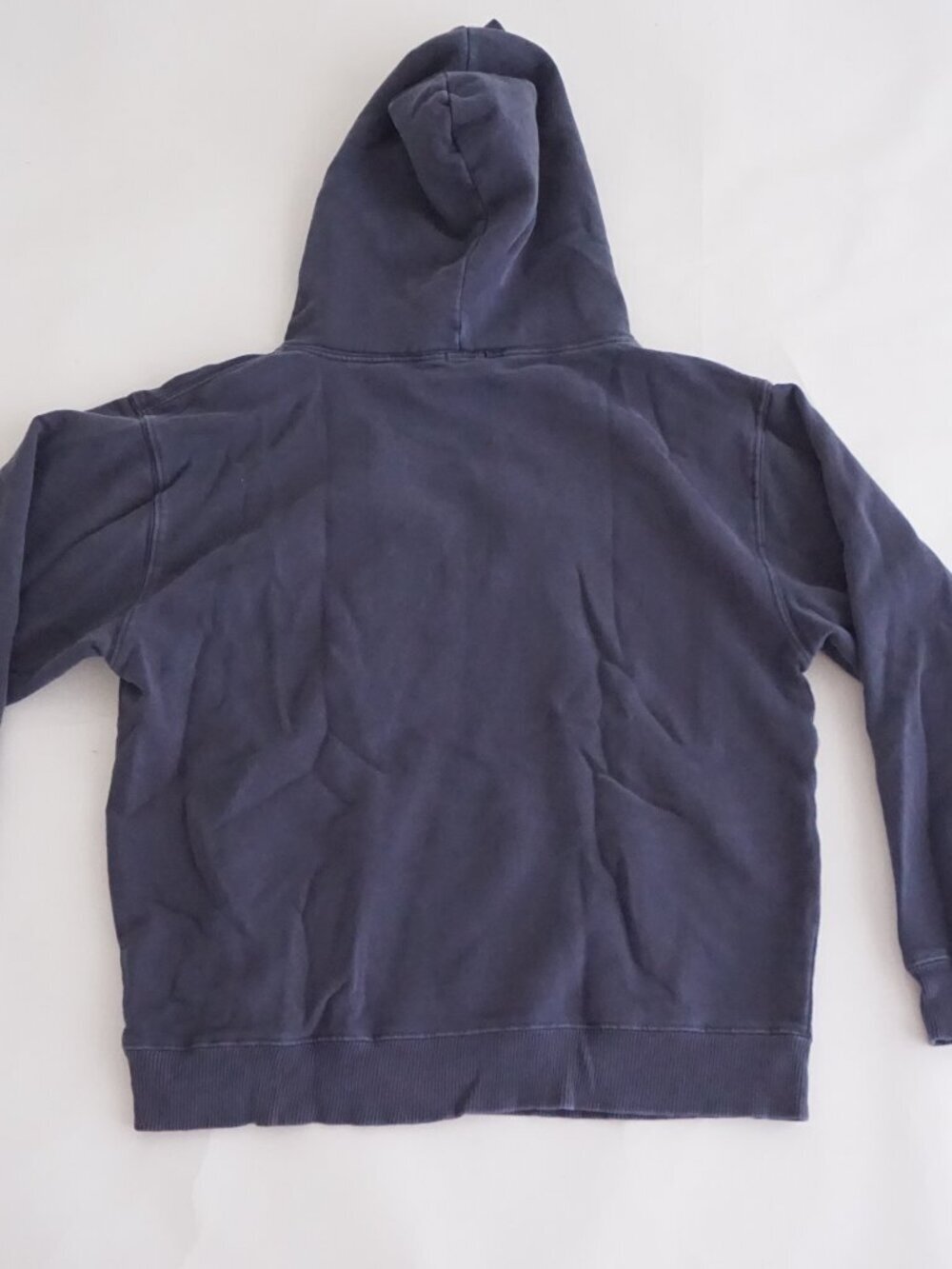 John Galt Navy Los Angeles 1984 Flag Embroidered Drawstring Kangaroo Pocket M - Picture 10 of 12